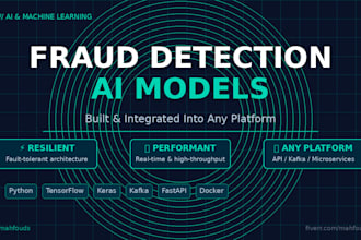 build fraud detection ai models and integrate them into any platform