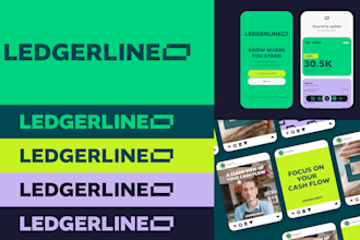 design a modern brand identity and logo for your startup