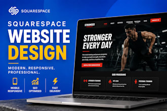 design squarespace website, redesign webesites, edit landing page SEO