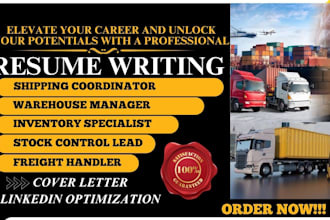 write logistics and supply chain resumes that elevate your career opportunities