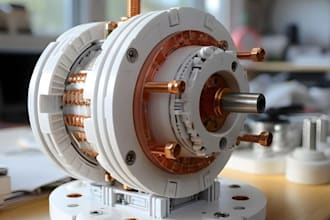 do mechanical 3d cad design product prototype 3d industrial design modeling