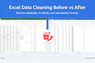 create python script for excel automation, csv bulk processing and data cleanup