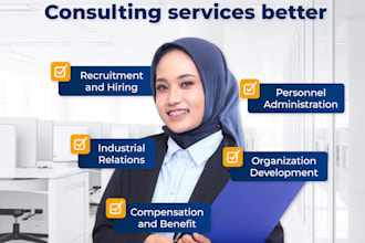 be your HR consultant for business and HR management