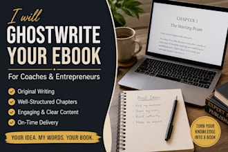 ghostwrite a business ebook for coaches and entrepreneurs