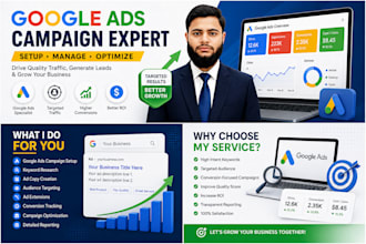 set up and manage google ads campaigns