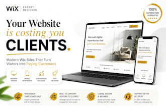 audit and redesign your wix website for better conversion