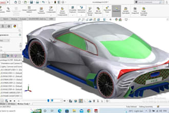 do custom alloy wheels and rims in 3d cad, car body kits expert, bumper design