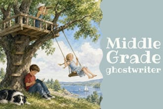 be your middle grade fiction and childrens book ghostwriter