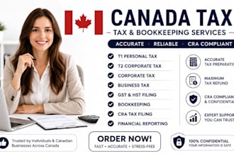 file canada tax , t1 t2, corporate tax, business tax, gst, hst, bookkeeping