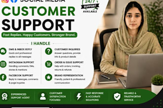 be your professional social media customer support specialist