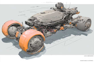 design and sketch the car or vehicle you want