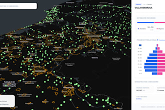 do gis mapping, spatial analysis and web map development