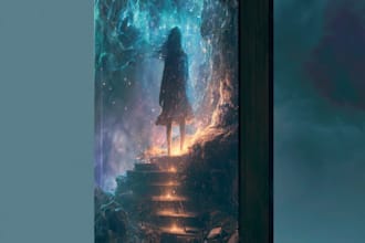 design a heart winning book or ebook cover for you