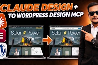 ai clone do clude design to wordpress website