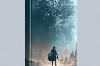 design a captivating book cover design that sells