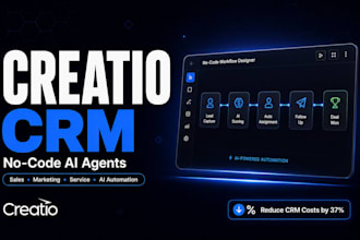 build and automate your creatio CRM with no code ai agents