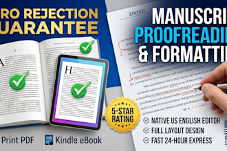 format, design, and prep your book for amazon KDP print and ebook