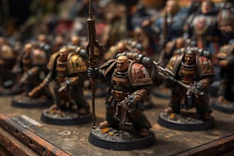 paint your 40k, aos, and other warhammer related miniatures