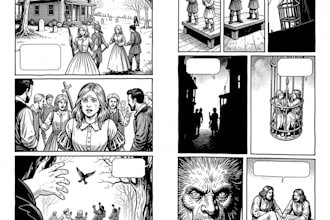 draw professional comic pages