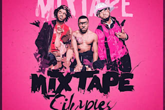 design mixtape cover, album cover and single cover
