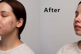 rofessional skin retouching and portrait photo editing