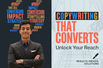 do persuasive copywriting for your sales page and funnel