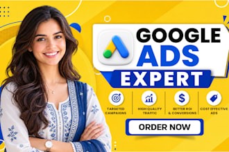 setup and manage google ads adwords ppc campaigns as ads manager