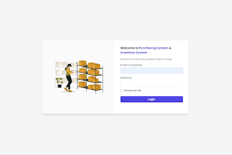 website portfolio landing page
