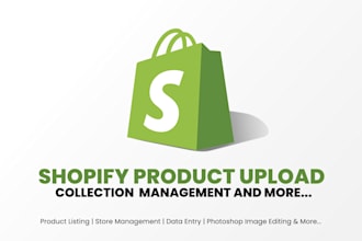 shopify product listing upload or add products to shopify