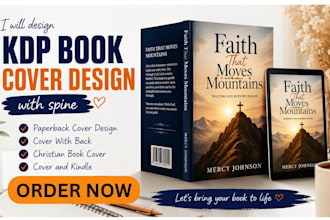 design ebook cover design, print book cover design and modern book cover design