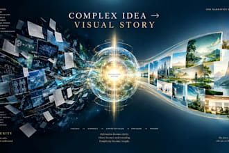 design professional infographics for business, research,complex idea