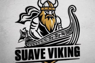 design awesome viking heatwave logo