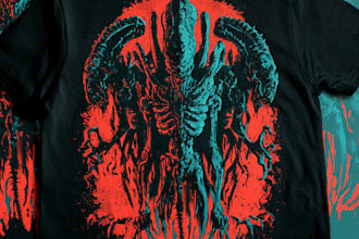 create alien t shirt design horror t shirt design fantasy