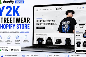 build y2k shopify store y2k streetwear shopify store shopify redesign
