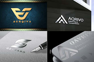 create a modern minimalist logo design for your business