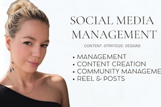 manage your social media and create engaging content