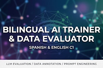 be your bilingual ai trainer and prompt evaluator in spanish