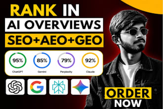 do ai SEO, GEO and aeo for google and ai rankings