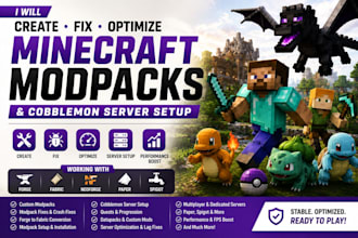 fix light weight minecraft modpack crash forge fabric neoforge spigot server mod