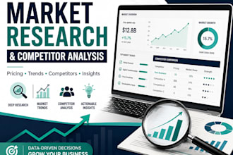 conduct market research and competitor analysis