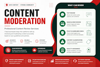 be your content moderator for your image and video review