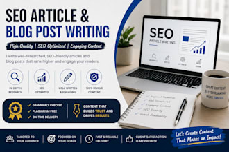 write seo articles and blog post
