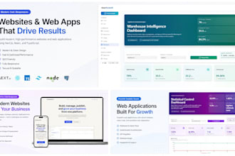 design and develop a modern profesional website and blog