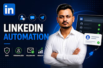 set up linkedin outreach automation with campaigns and follow ups