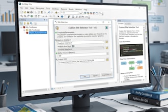 develop custom python toolboxes and arcpy scripts for arcgis desktop