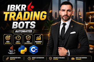 develop an ibkr tws API trading bot and automate your trades