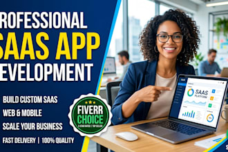 develop a custom saas web application from scratch
