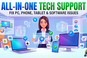 help fix your computer phone tablet or software issues
