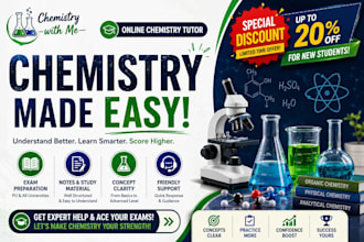 be your online chemistry tutor