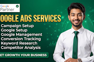 be your google ads manager and PPC campaign expert